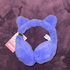 Baby Phat Lavender Faux Fur Adjustable Earmuffs / Earwarmers Y2K